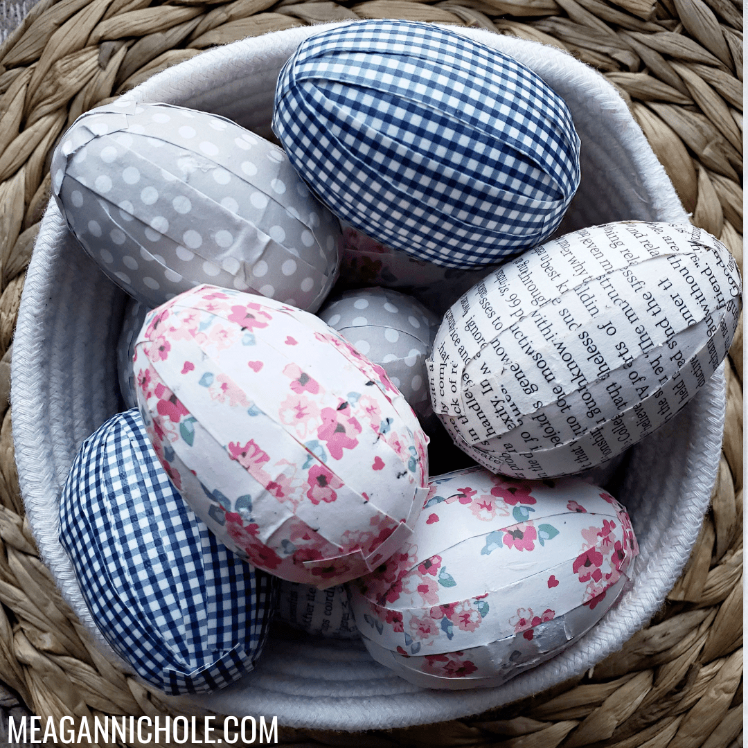 Decoupage Easter Egg Diy Tutorial