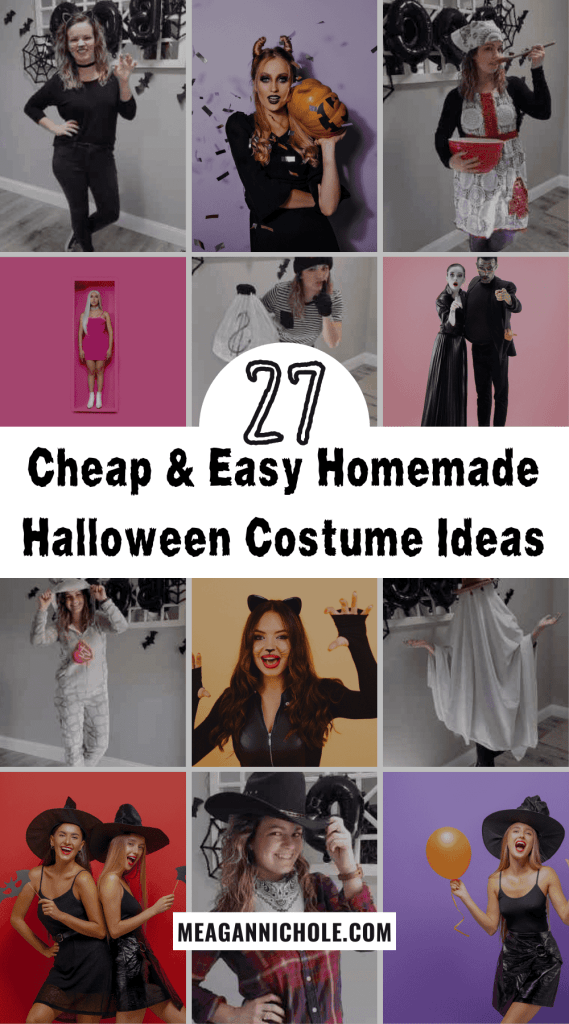 27 Cheap and Easy Homemade Halloween Costume Ideas that you Need to Know